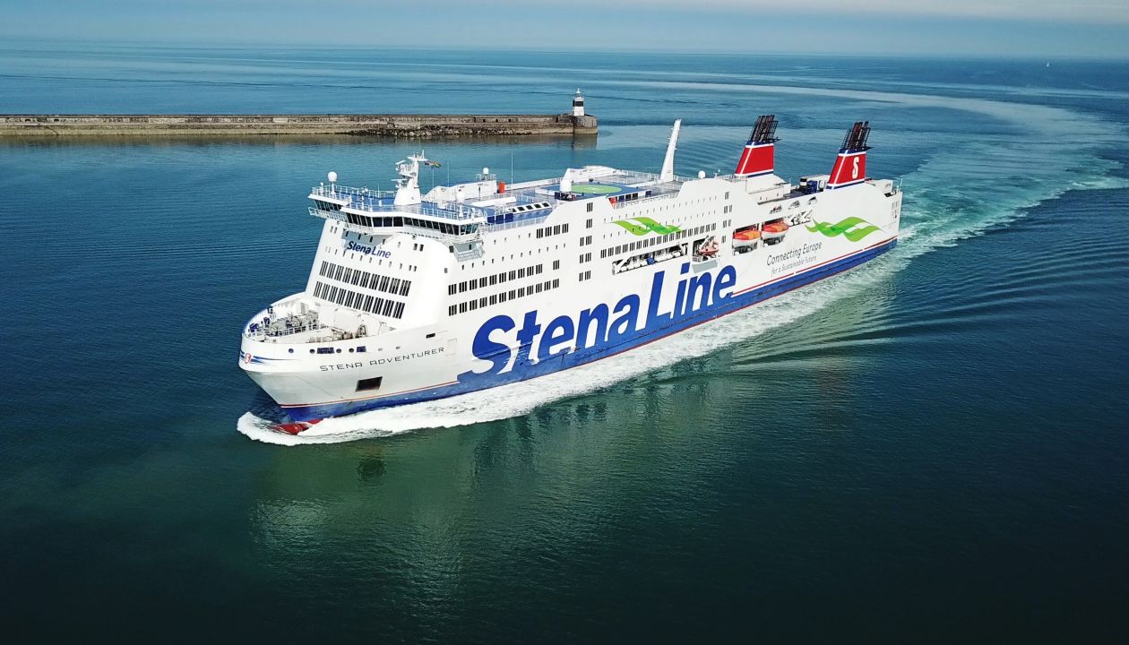 Ferge til dublin og holyhead stena line