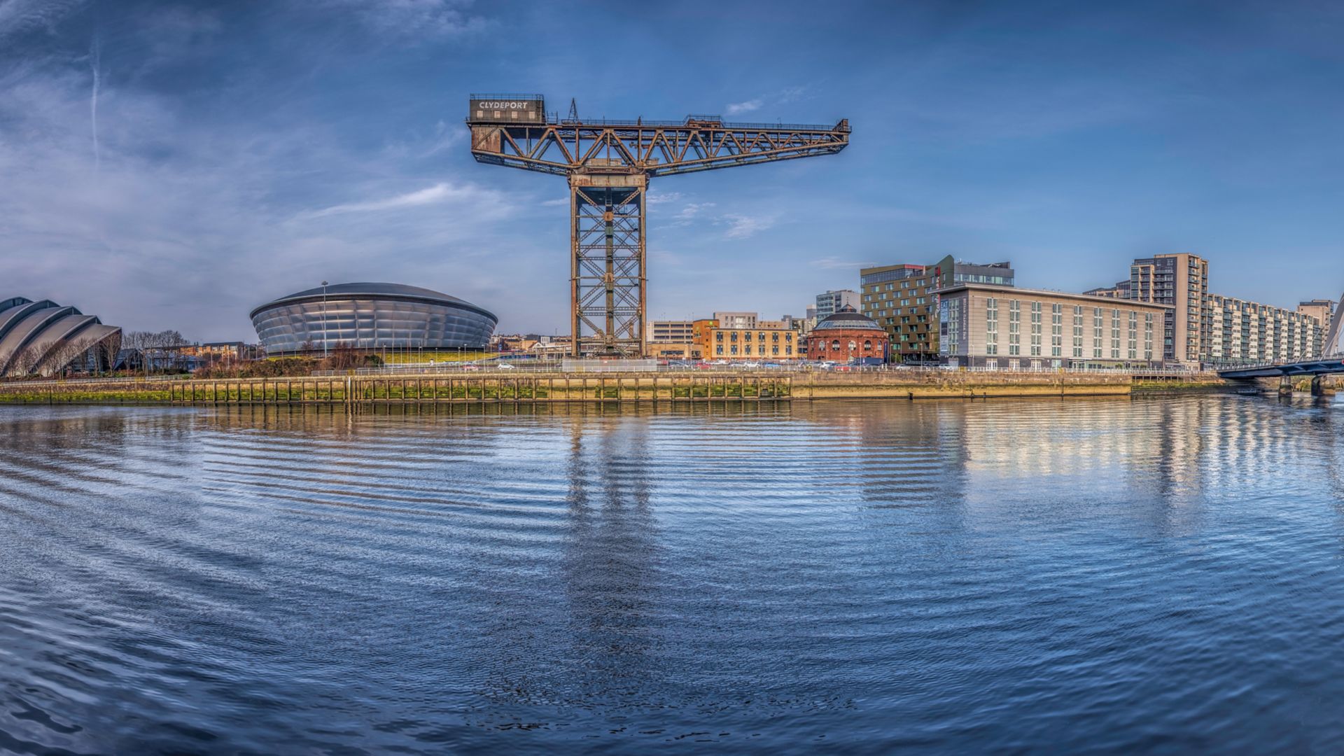 Clydeside Panorama, Glasgow, Scotland