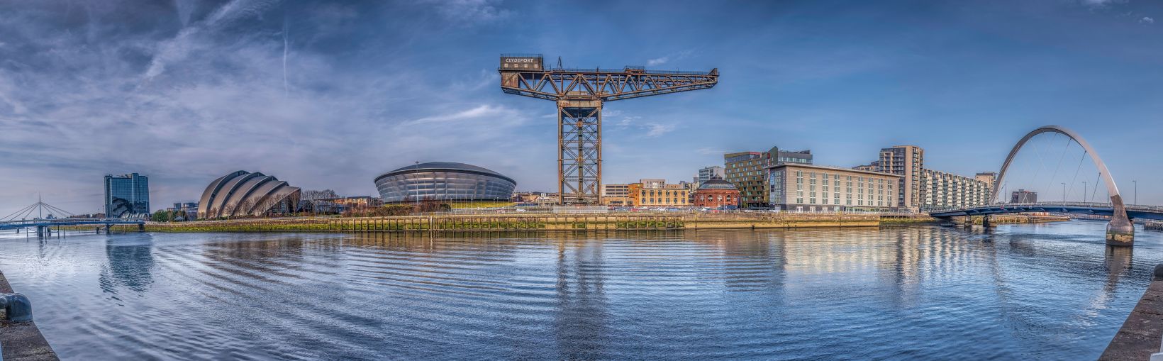 Clydeside Panorama, Glasgow, Scotland