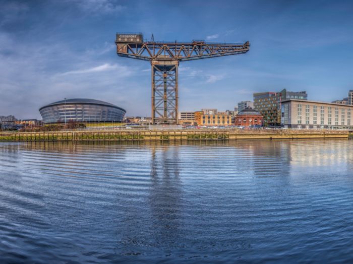 Clydeside Panorama, Glasgow, Scotland