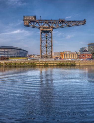 Clydeside Panorama, Glasgow, Scotland