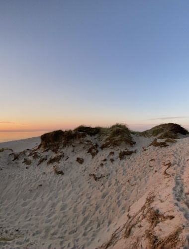 Sunset on the Skagen Beach