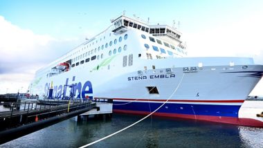 Stena Embla en el puerto