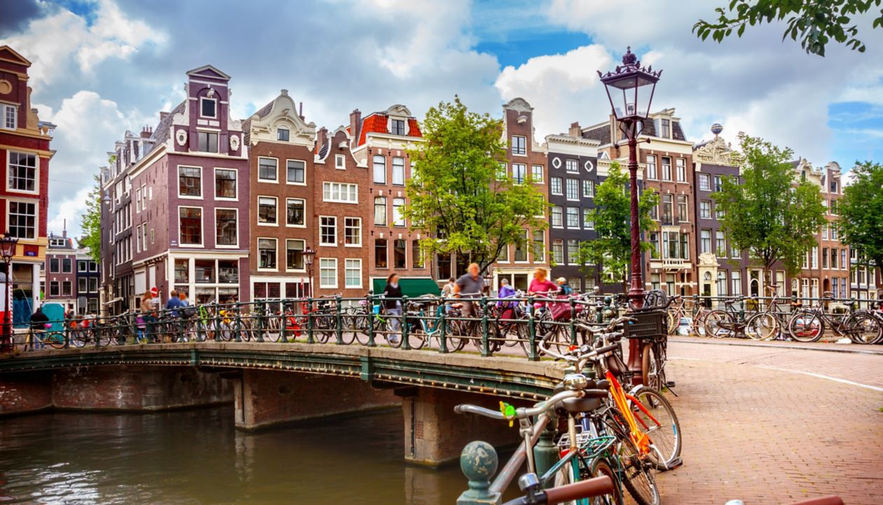 Canal in Amsterdam
