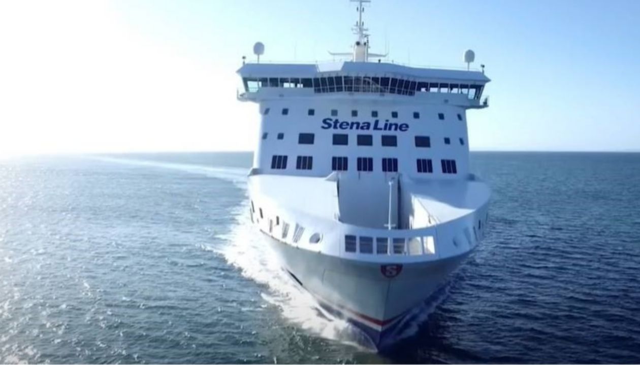 Stena Superfast VIII ferry at sea