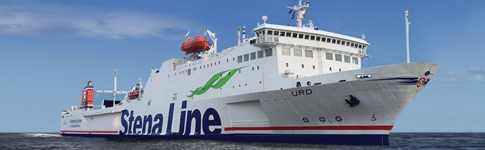 Urd ferry at sea