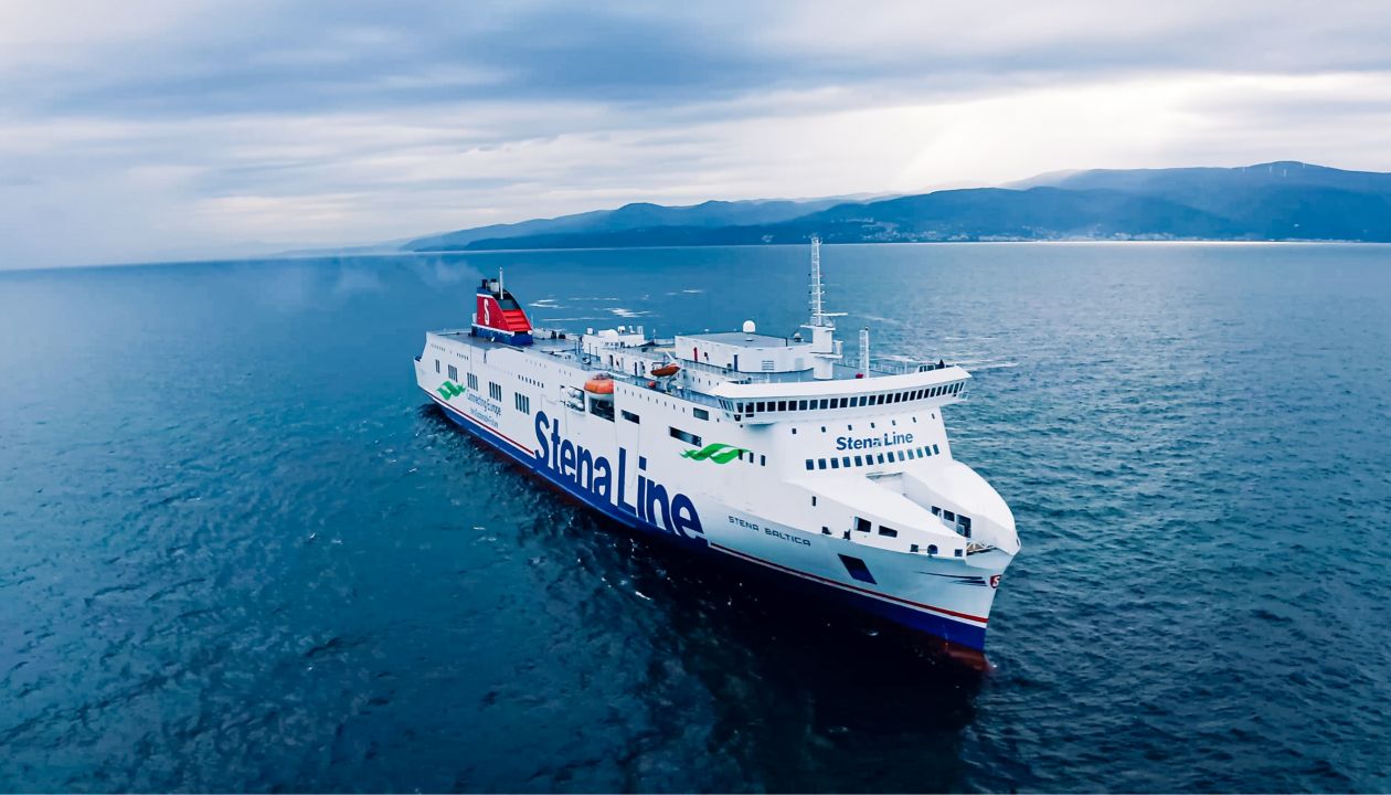 Stena Baltica at sea