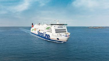 Stena Scandinavica en el mar