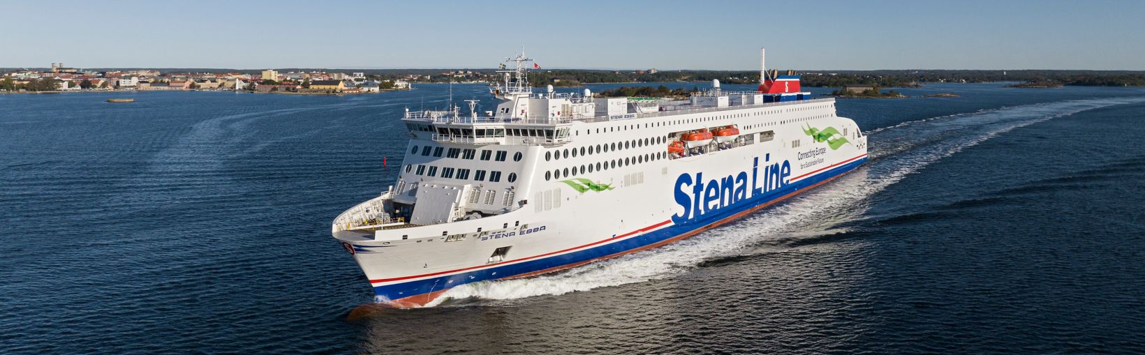 Stena Ebba wypływa z Karlskrony