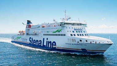 Stena Superfast VII til sjøs