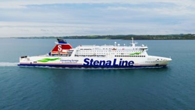 Stena Superfast VIII til sjøs