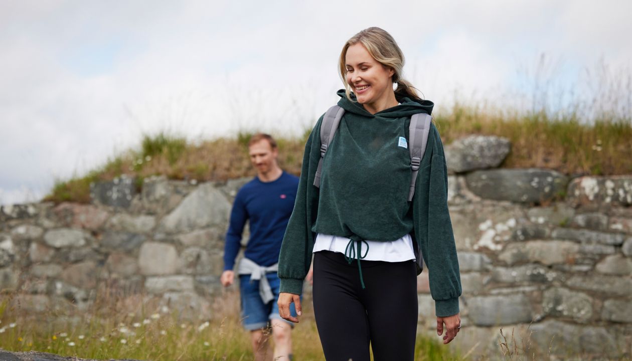 Couple enjoying beautiful Ireland