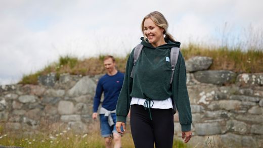 Couple enjoying beautiful Ireland