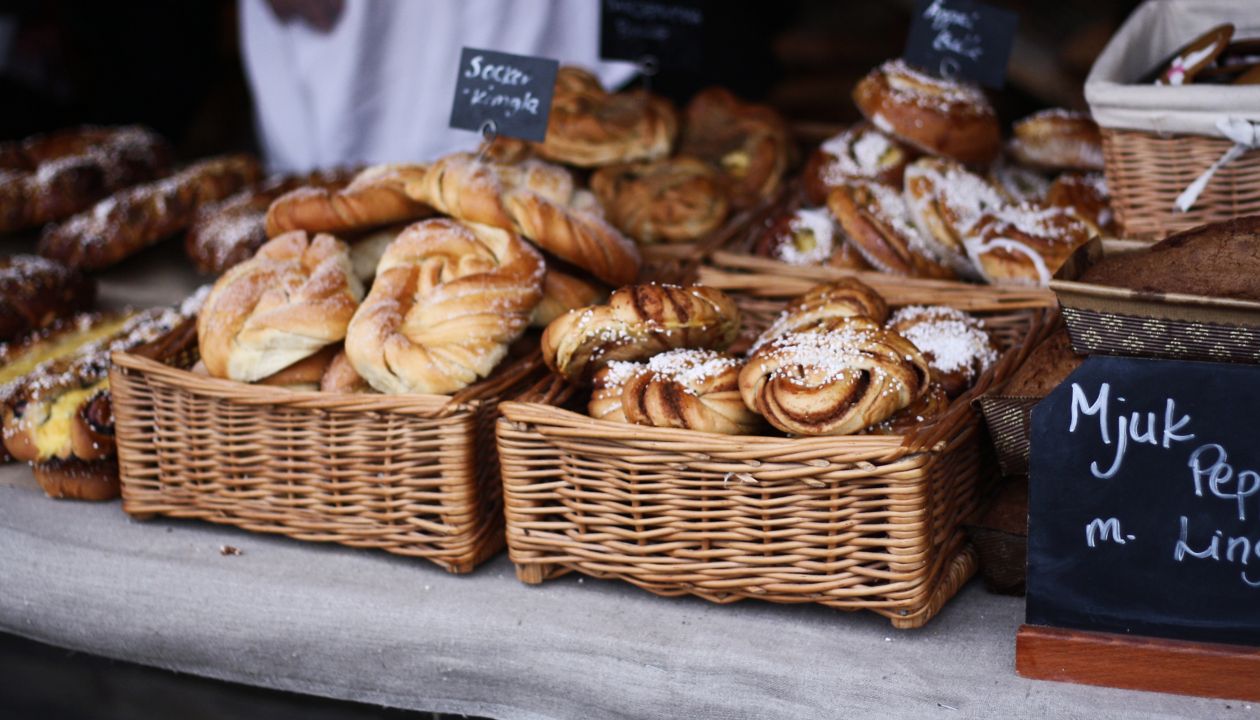 Schwedische Bäckerei, Kanelbullar (Zimtschnecken)