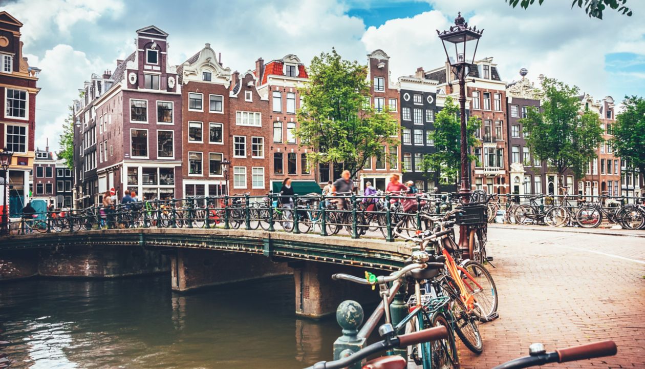 Canal in Amsterdam