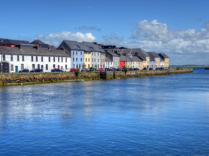 The Claddagh Galway in Galway, Ireland.