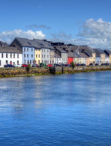 The Claddagh Galway in Galway, Ireland.