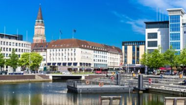 Landeshauptstadt Kiel - Innenstadt am Bootshafen - No1997