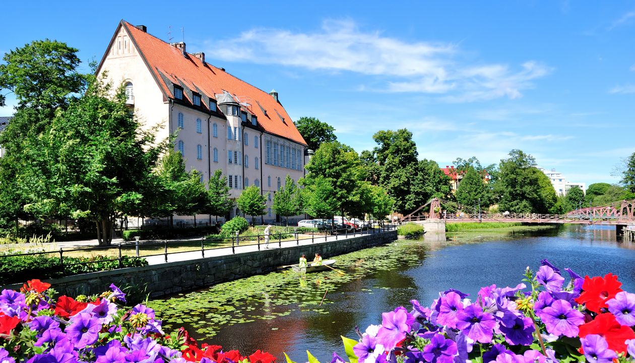 Very beautiful and cozy town in Sweden.  Uppsala