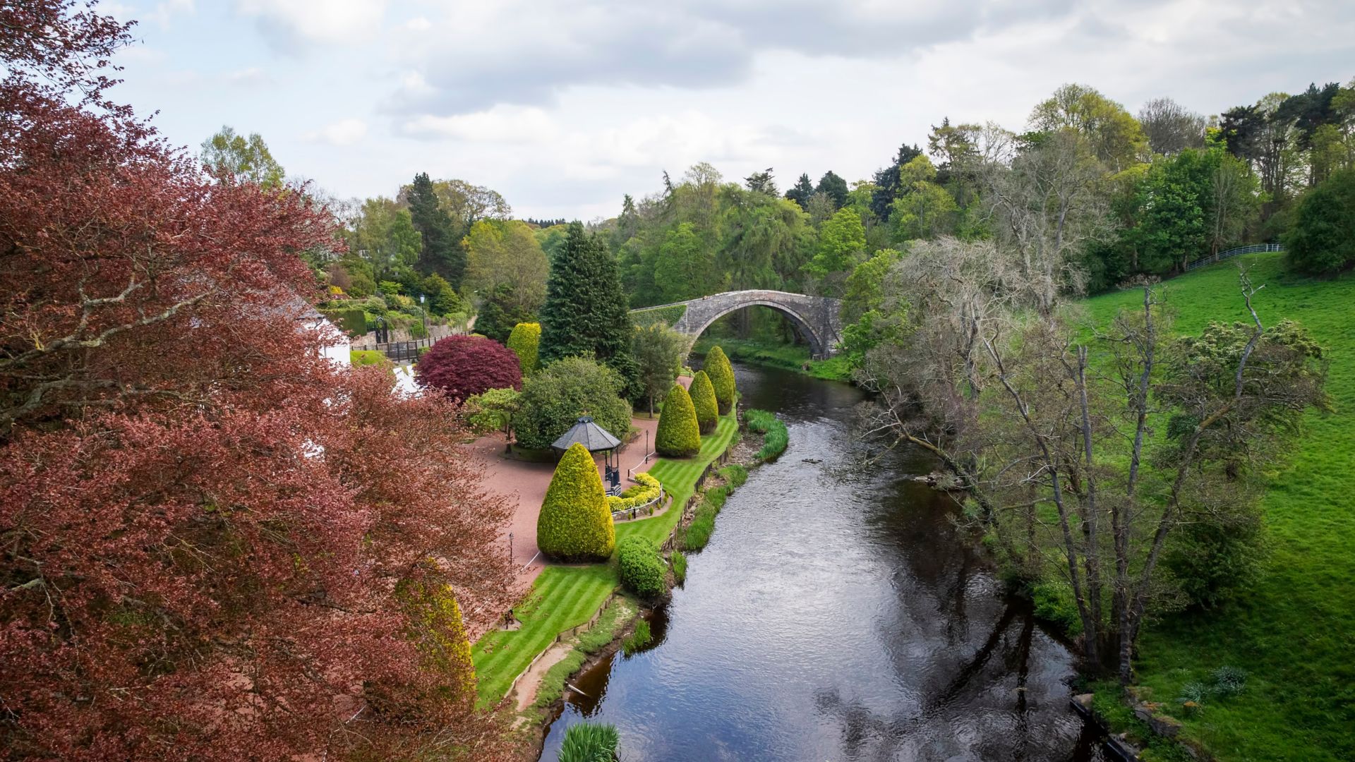 Brig o Doon in Alloway, Ayr