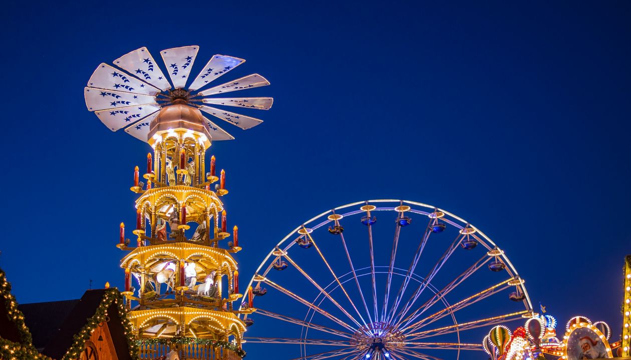 Weihnachtsmarkt in Rostock.