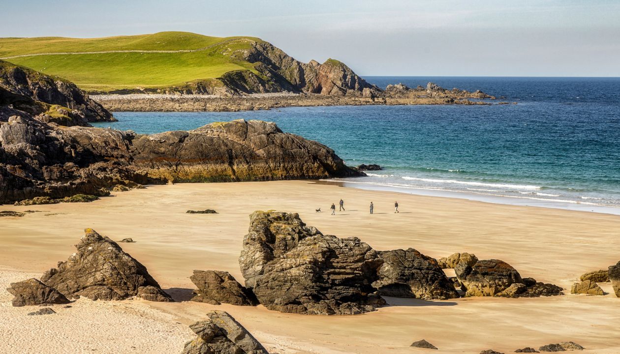 Durness Beach, Lairg, Highlands, Scotland