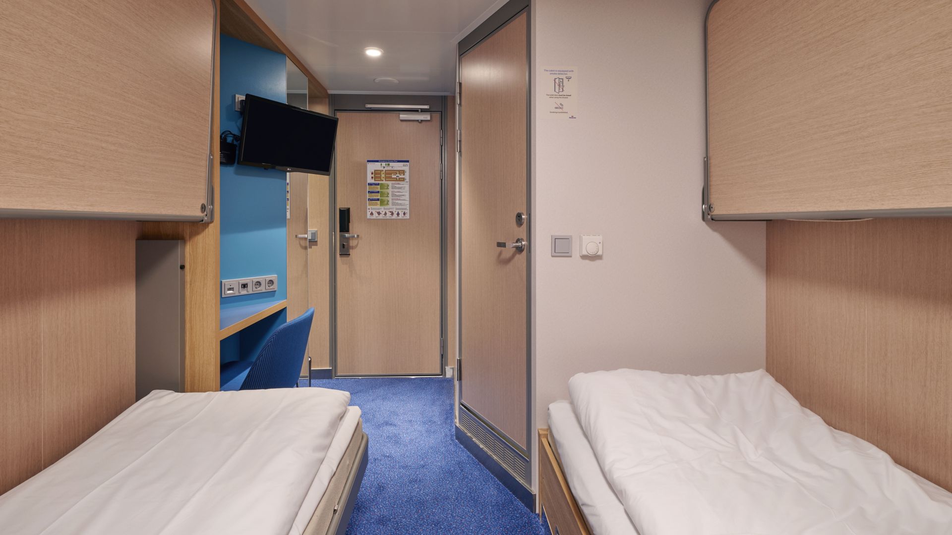 Kabina wliczona w cenę biletu