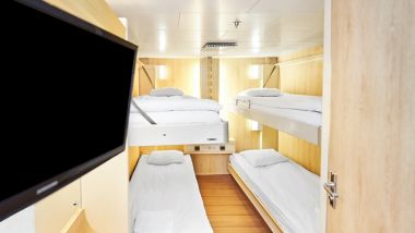 Inside Budget cabin Stena Spirit