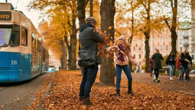 Autumn walk in Vastastan.