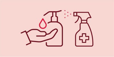 Cleaning and hygiene icon