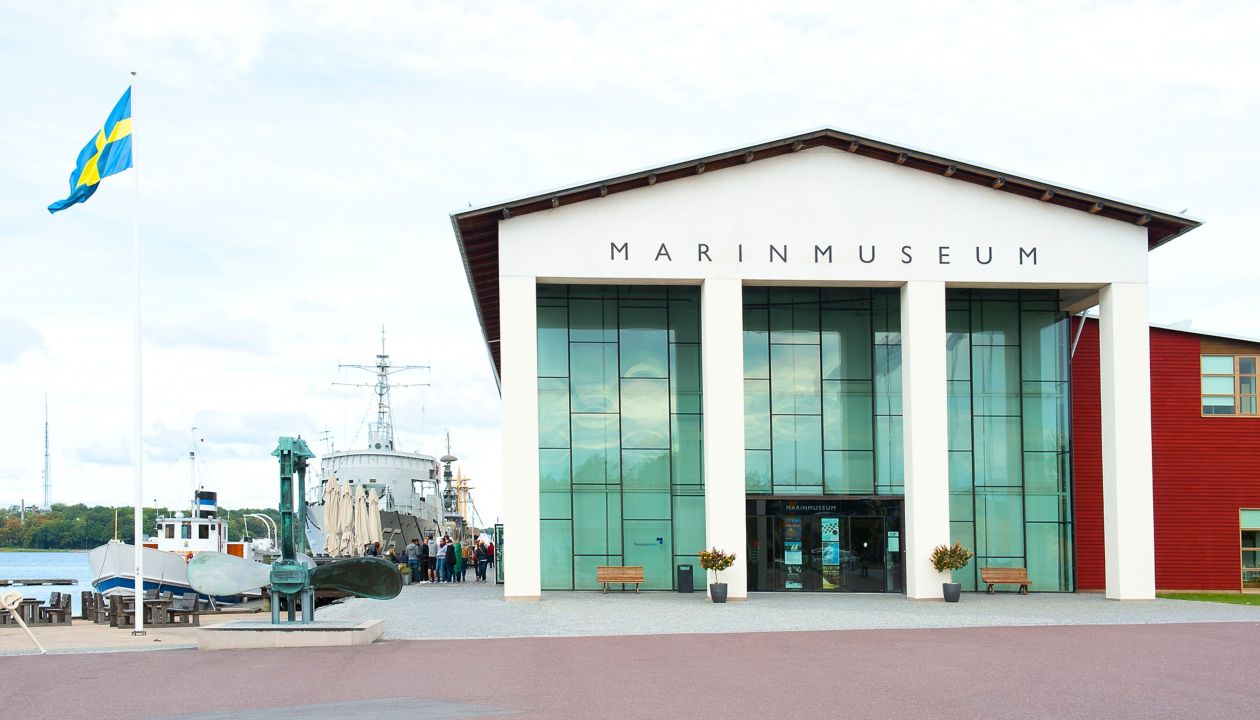 Naval Museum Marinmuseum in Karlskrona in Sweden