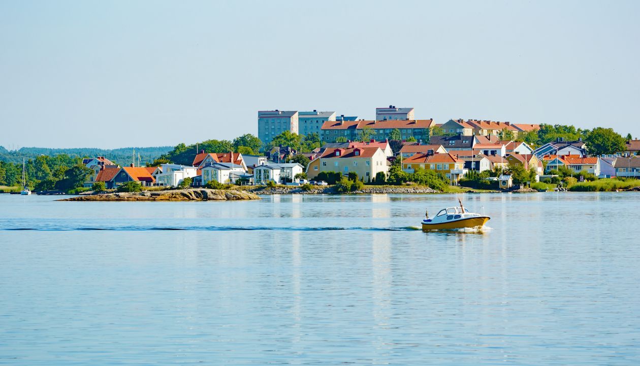 Karlskrona in the morning sun