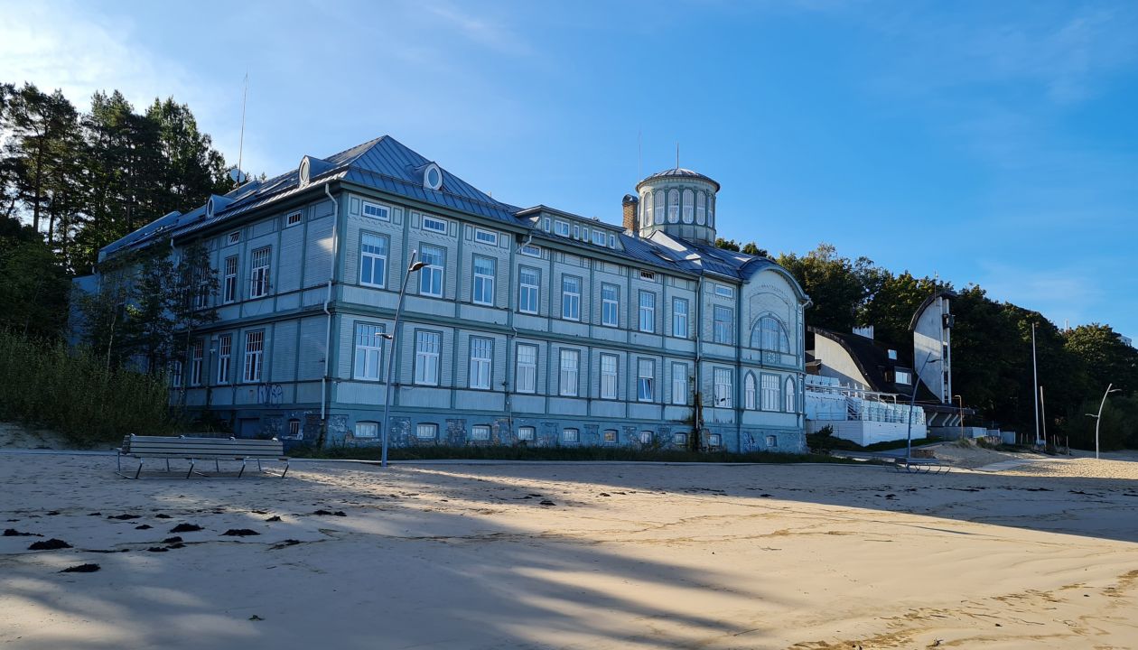 Old Landhouse at Jurmala Beach Latvia