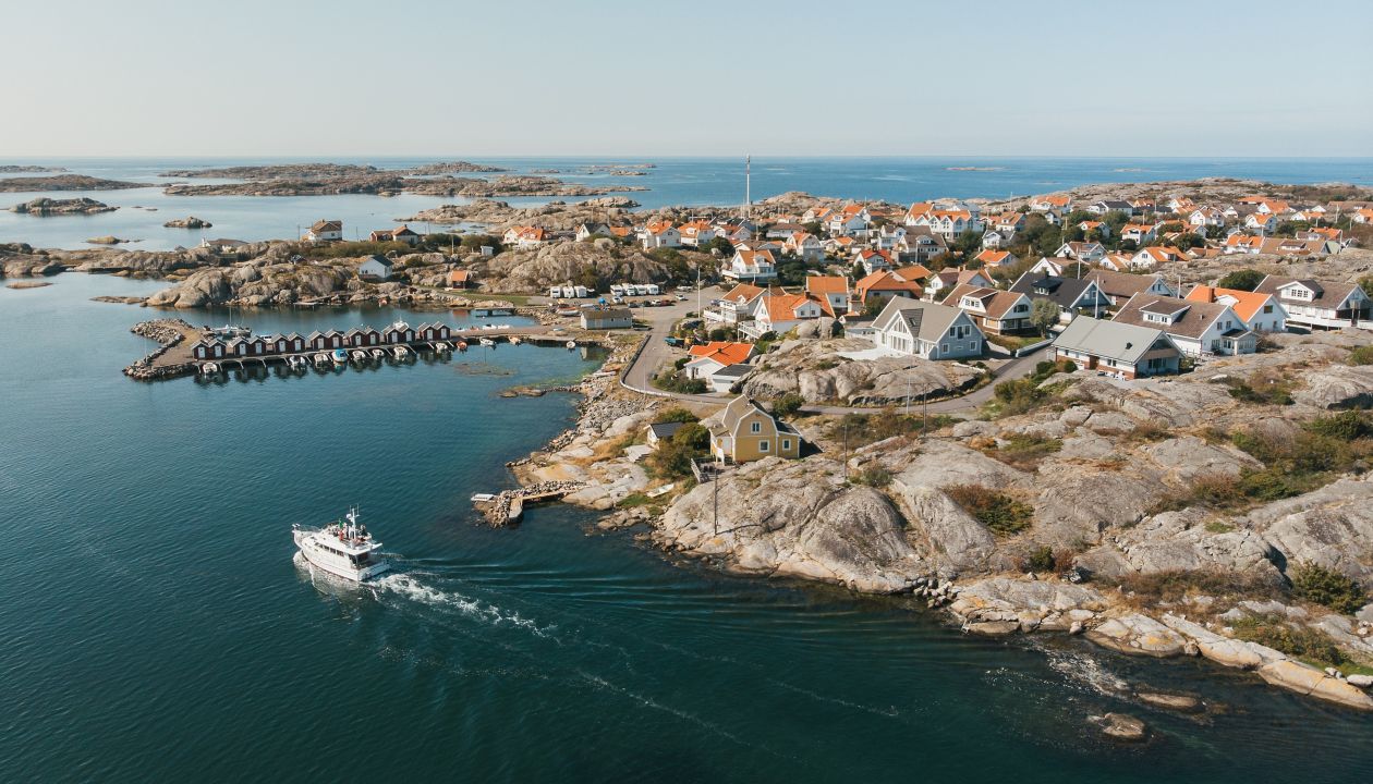 La isla de Fotö, en el archipiélago de Gotemburgo.