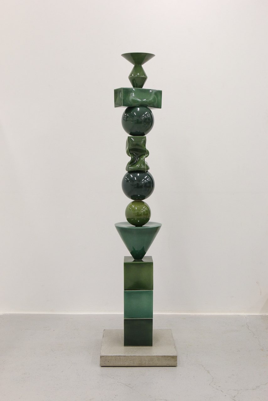 Colorum, Queen Green - Glaserat stengods, 175 cm - Galleri Thomassen
