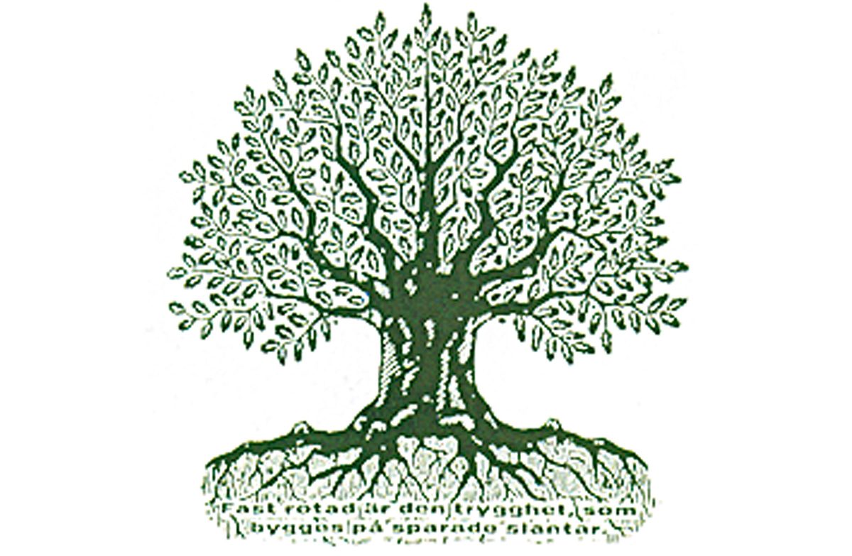 Old logo green oak tree