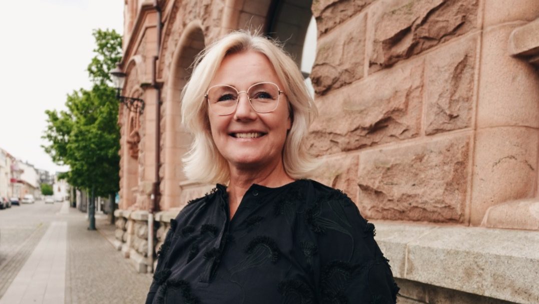 Ett foto på Anna-Lena Wretman