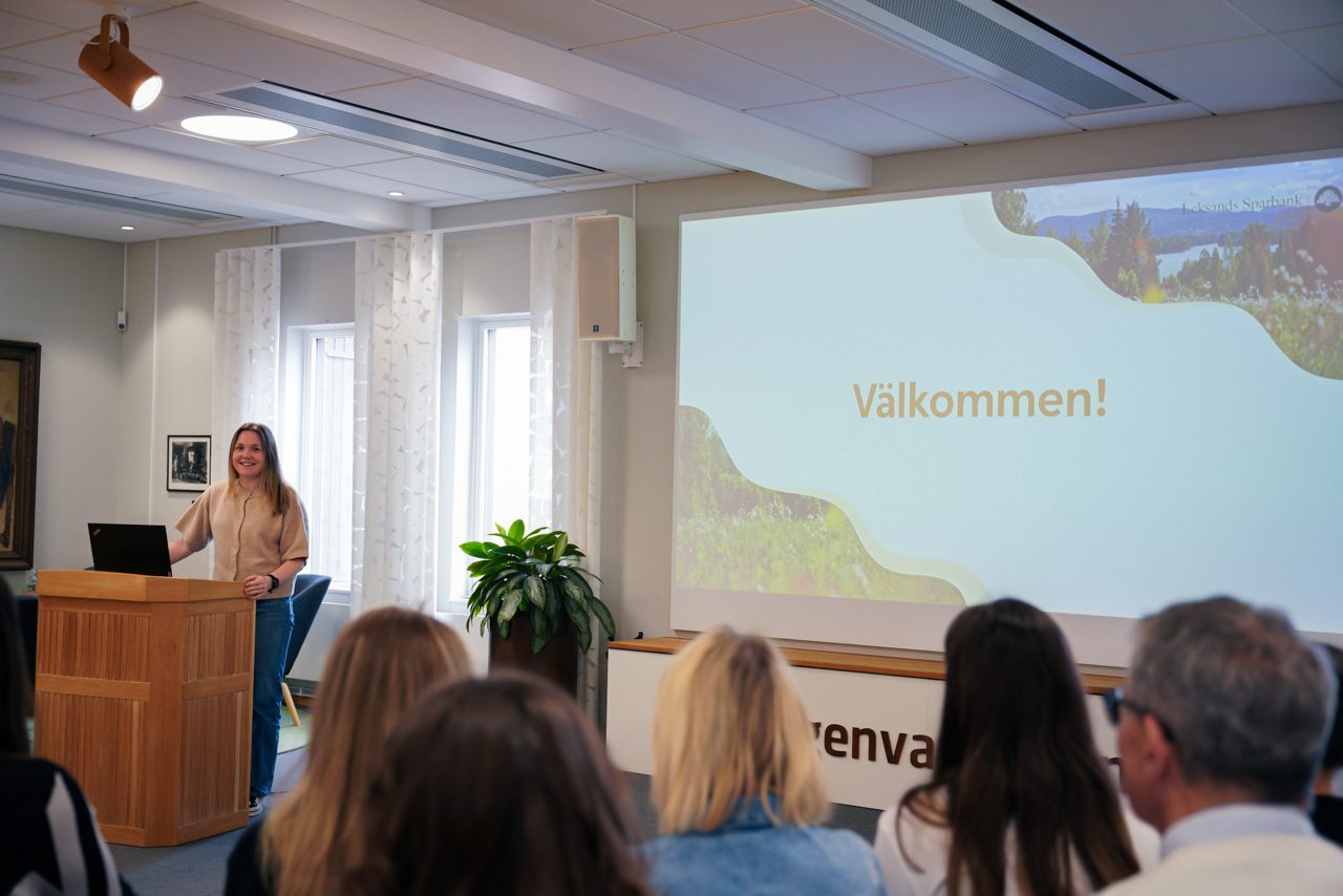 Hanna Sköld, privatrådgivare på Leksands Sparbank.