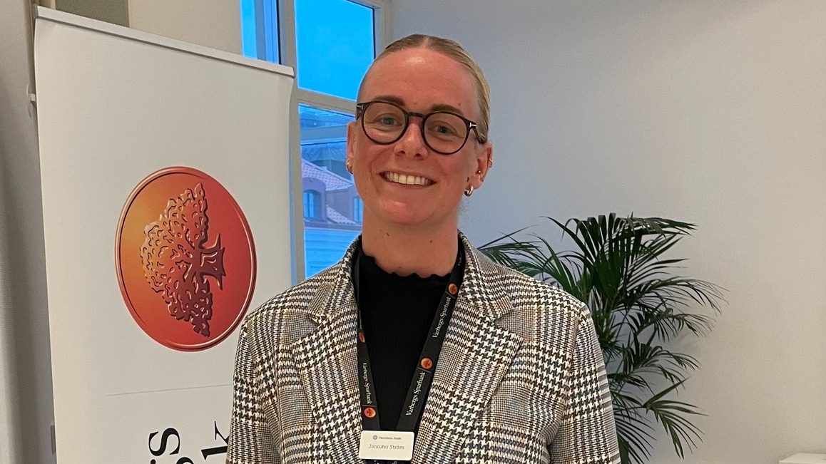 Ett foto på Jennifer Ström
