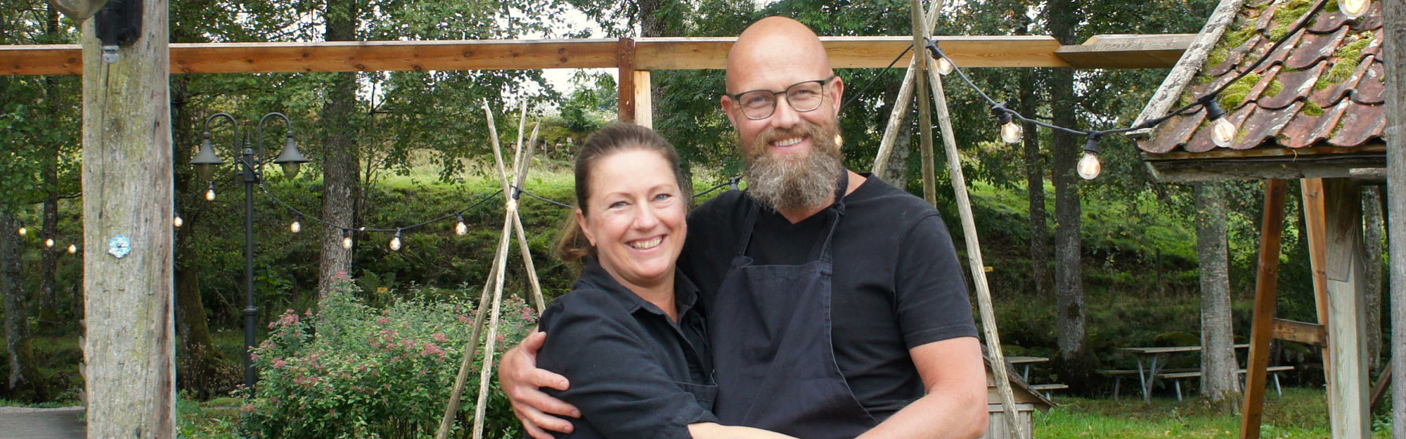 Malin Jagetun och Oskar Lorentzon.