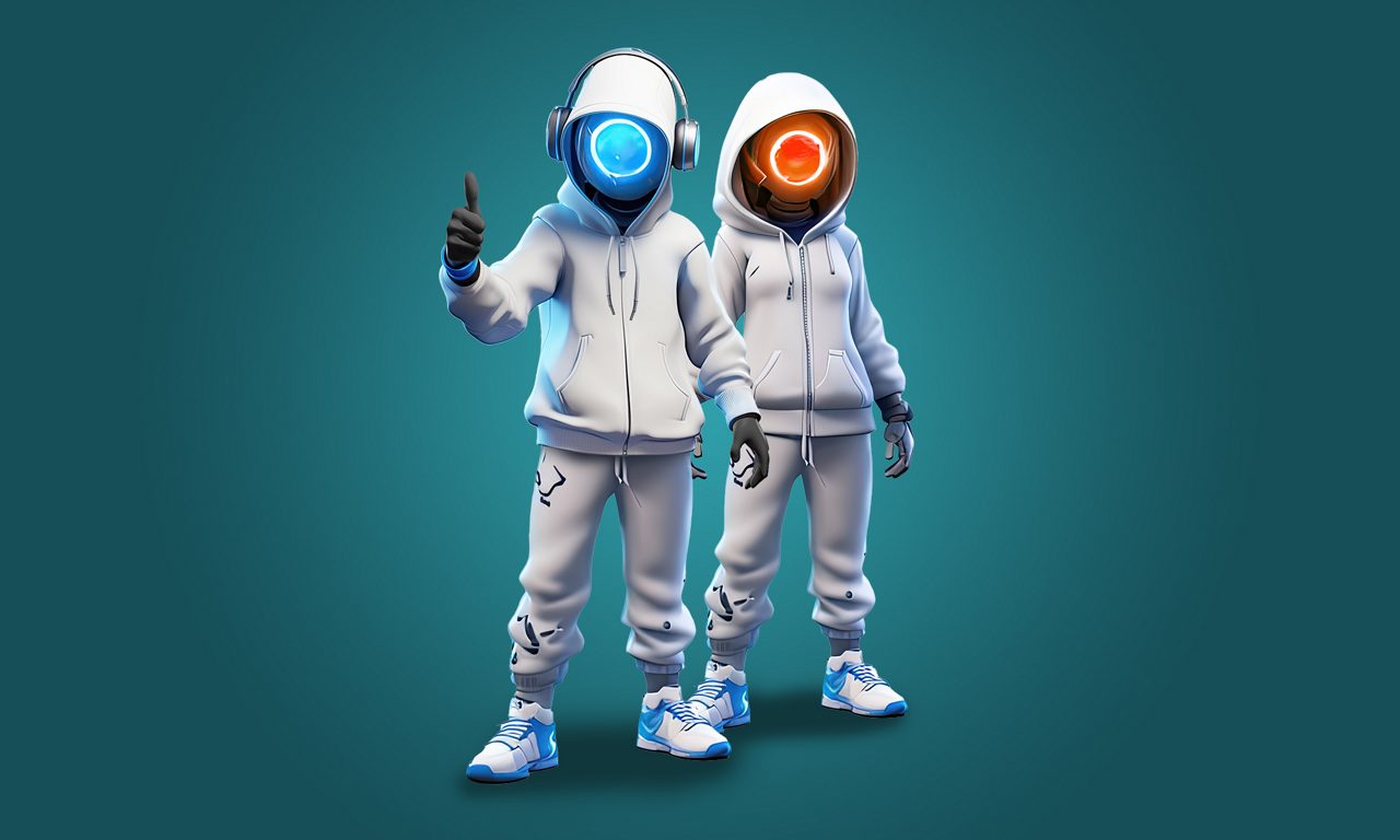 Budgetkampen - en blå och en röd avatar som hjälper till