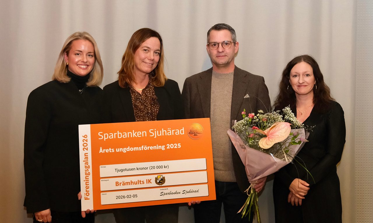Brämhults IK fick pris på Föreningsgalan 2026