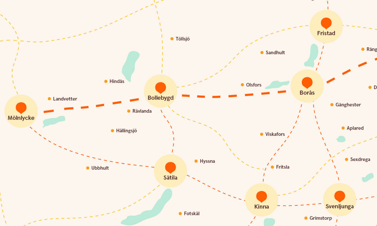 Nya möjlighetskartan med våra kommuner
