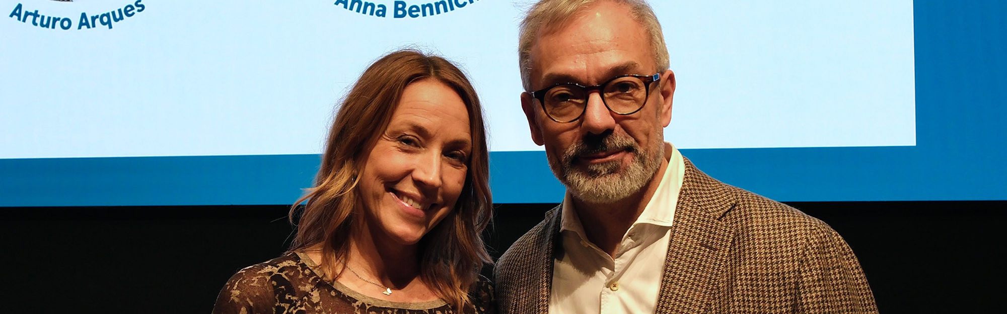 Arturo Arques och Anna Bennich på Borås Kongress