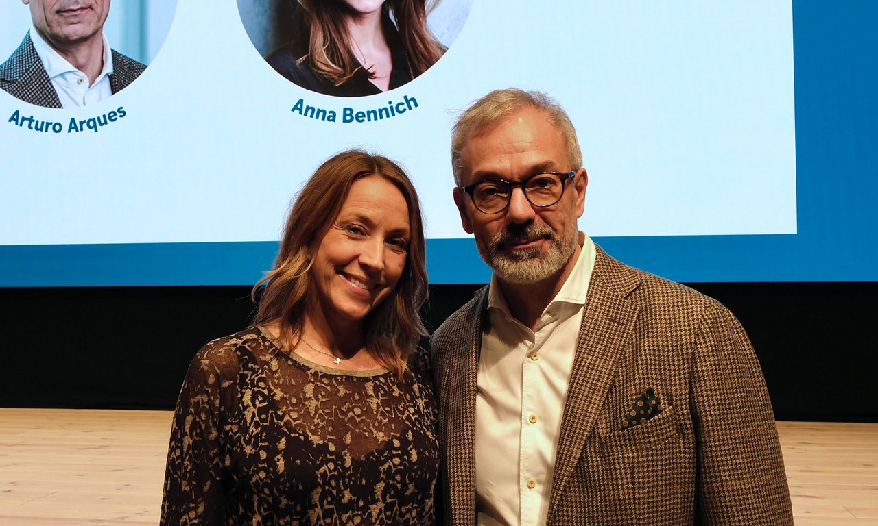 Arturo Arques och Anna Bennich på Borås Kongress
