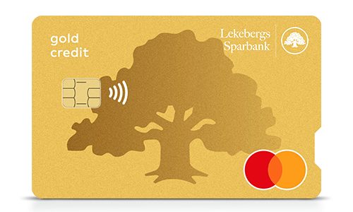 Betal- och kreditkort Mastercard Guld