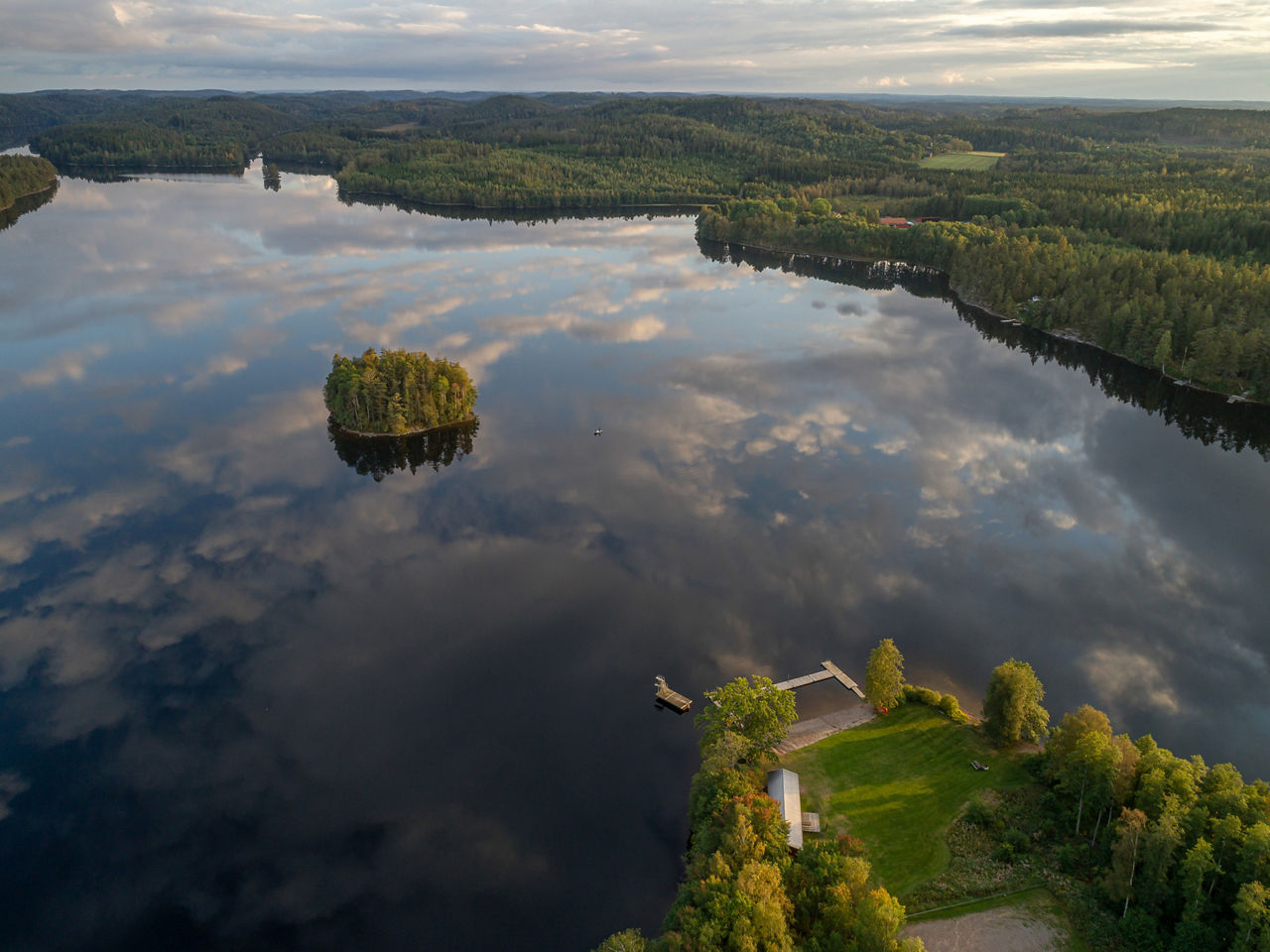 En sjö i Dalsland