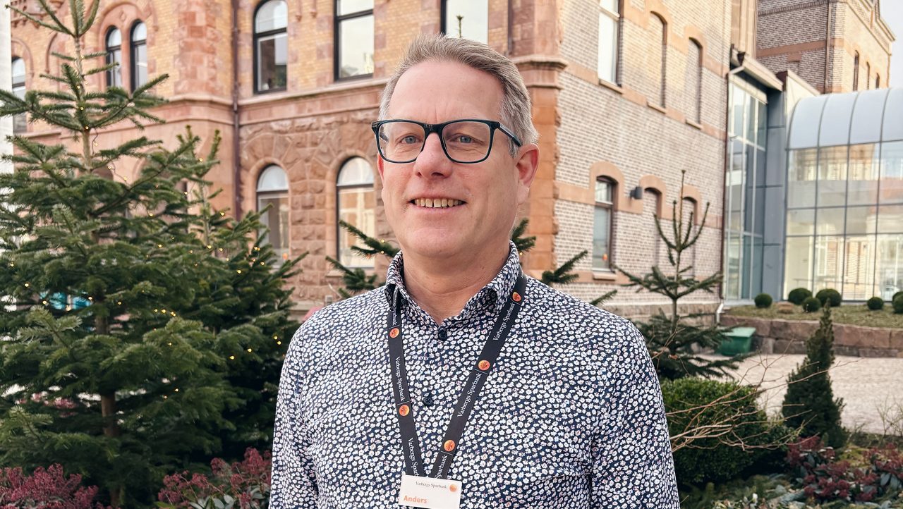 Ett foto på Anders Hedstrand