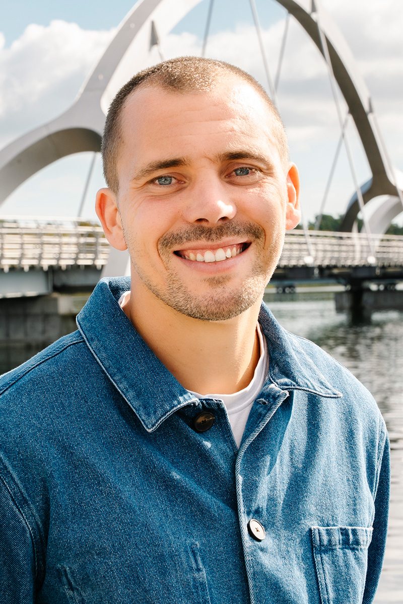 André Edvinsson, porträttbild