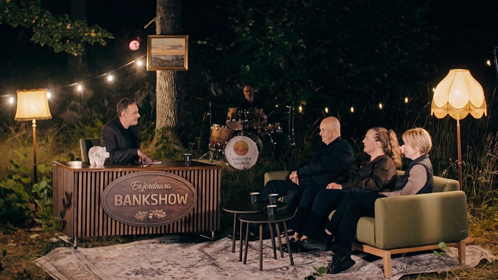 Skärmdump av film Bankshow 